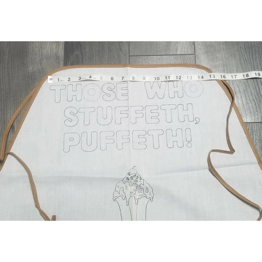 #7280 Stuffeth Apron (Paint 'N Puff) - Tri-Chem Picture to Paint